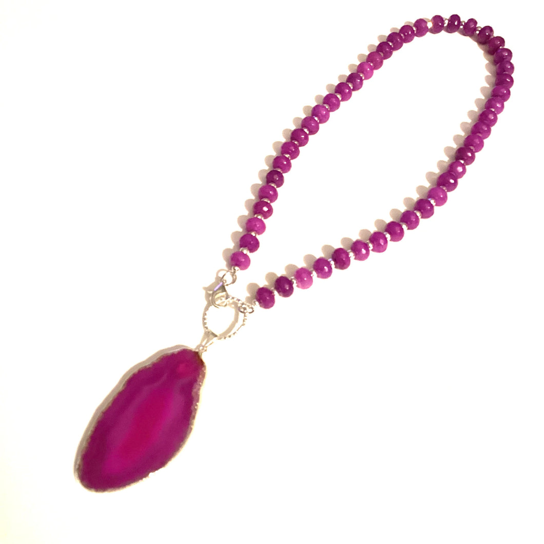 Hot Pink Agate