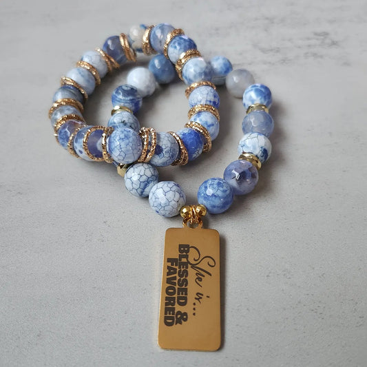 Blue Fire Agate