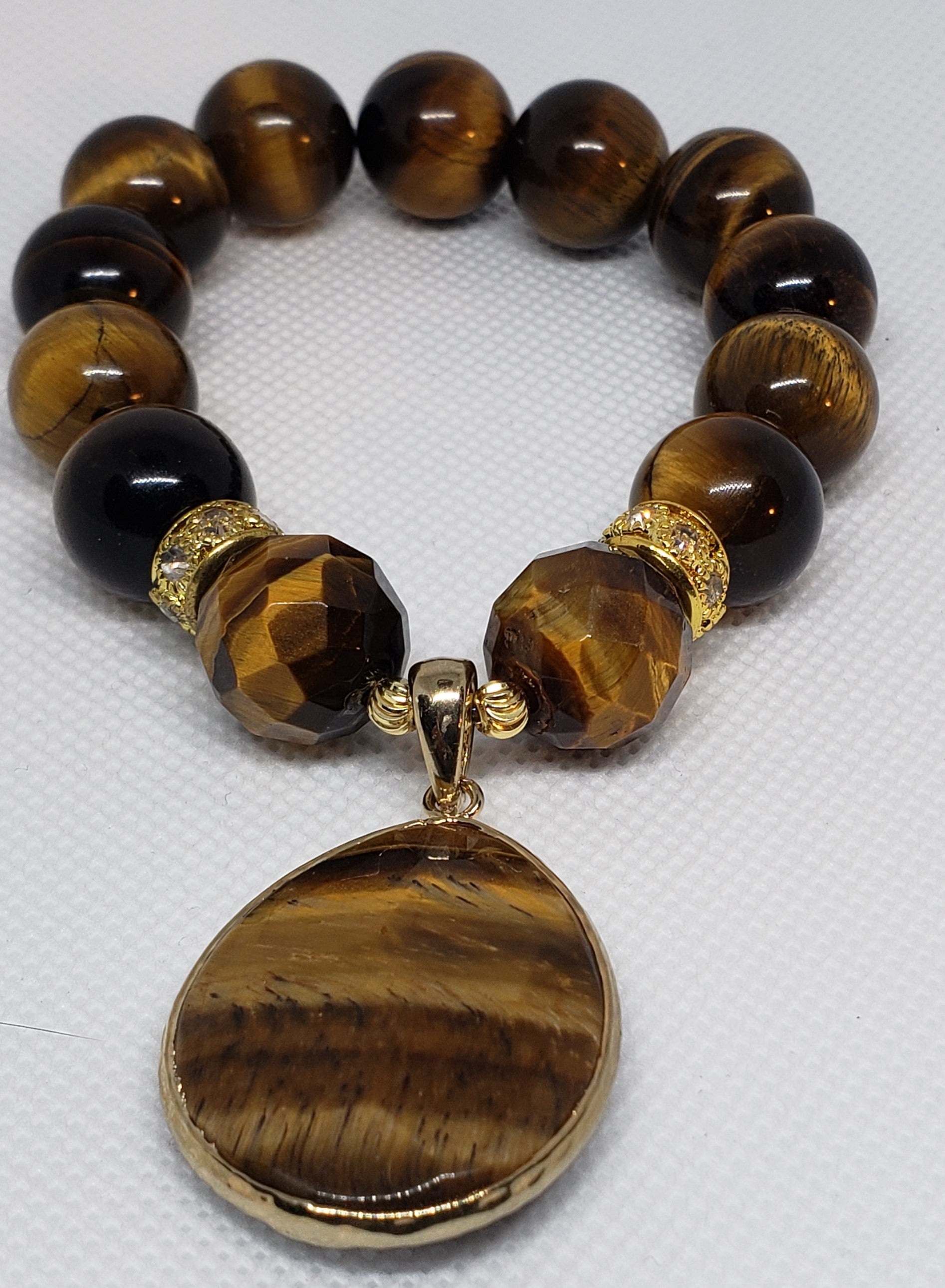 Chunky Faceted Tiger Eye