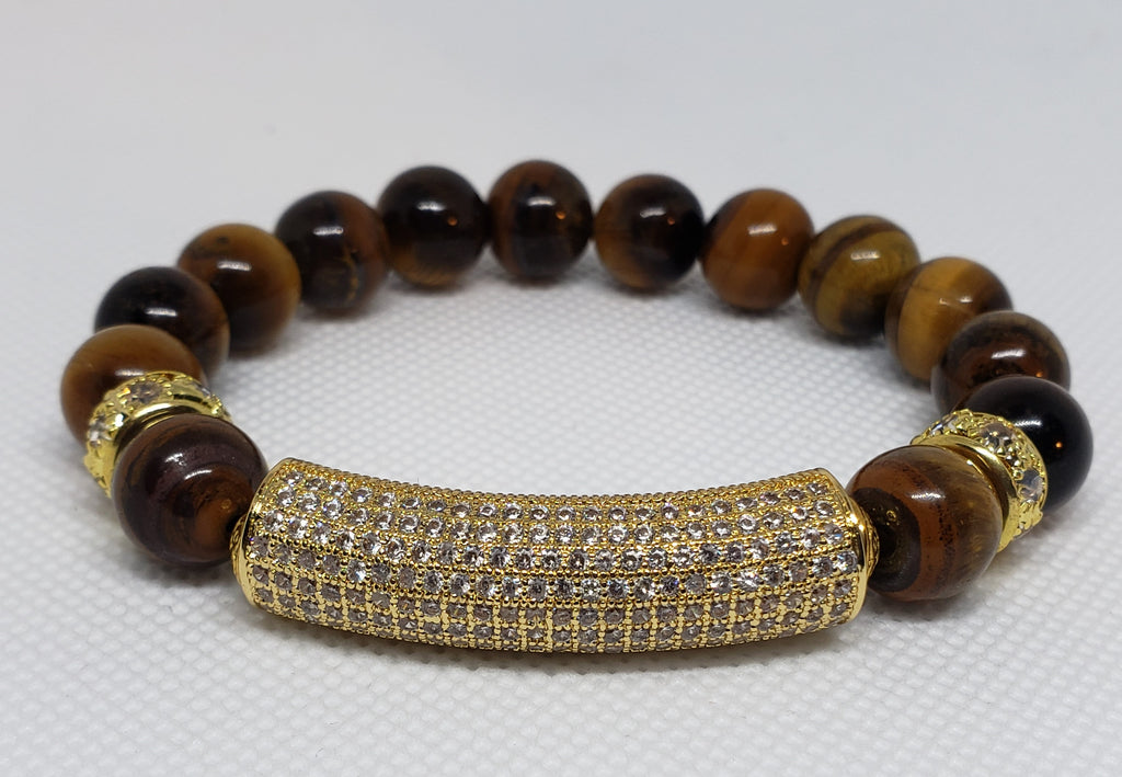 Chunky Faceted Tiger Eye