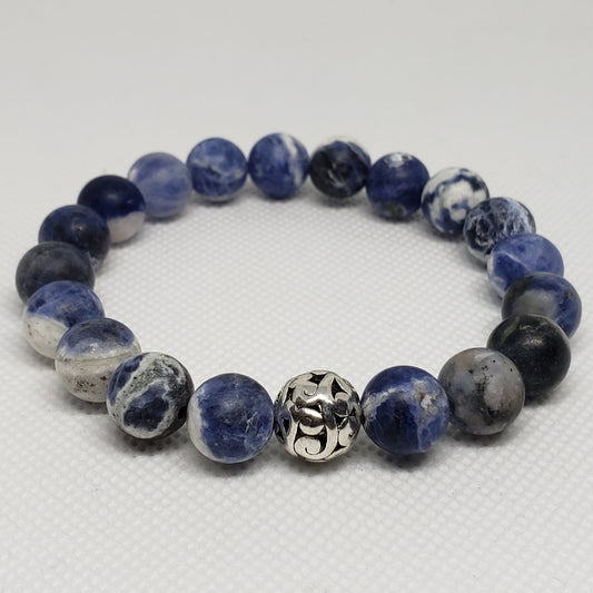 Matte Blue Marble