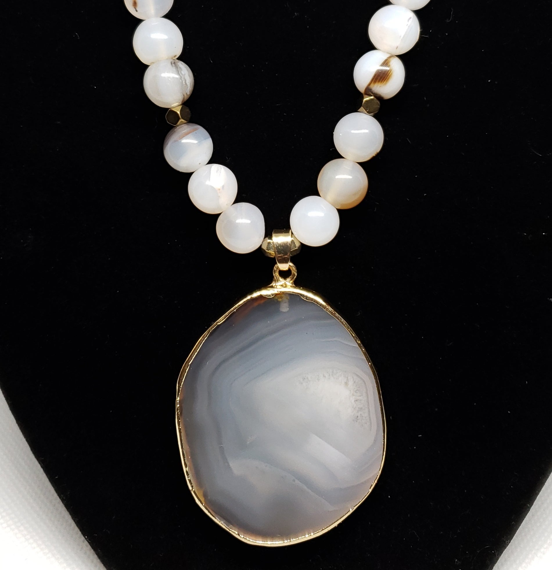 Natural Agate Pendant