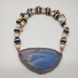 Agate Slice Necklace