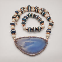 Load image into Gallery viewer, Agate Slice Necklace