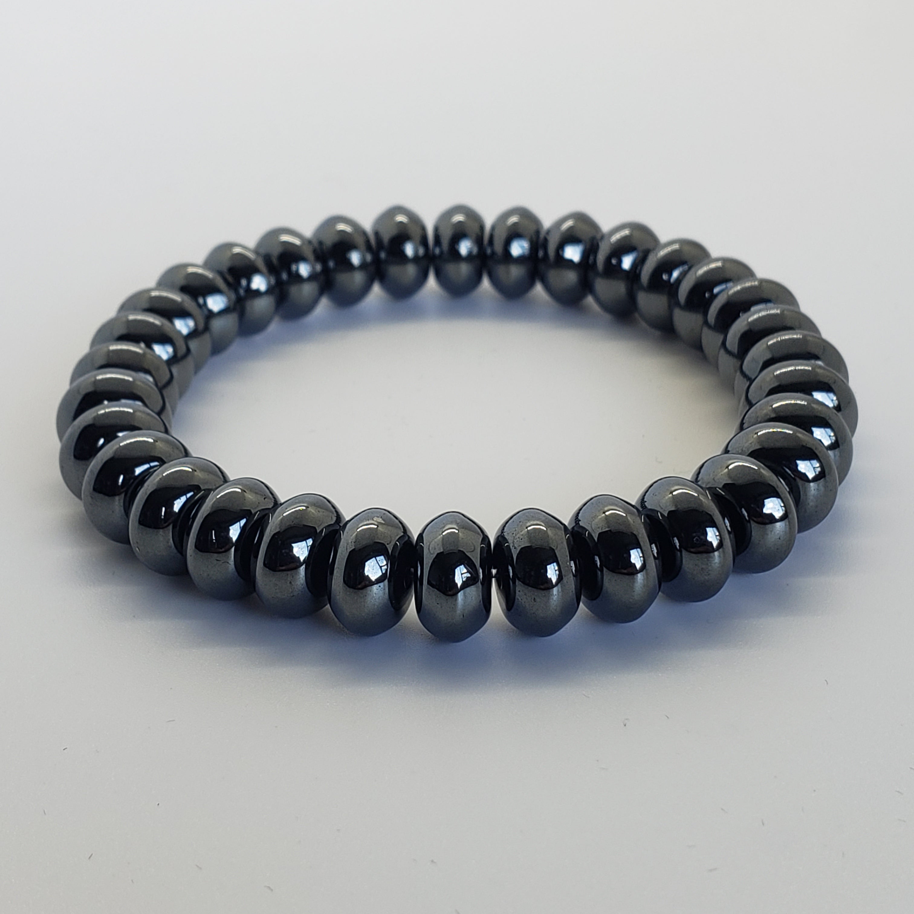 Gray Hematite Rondell
