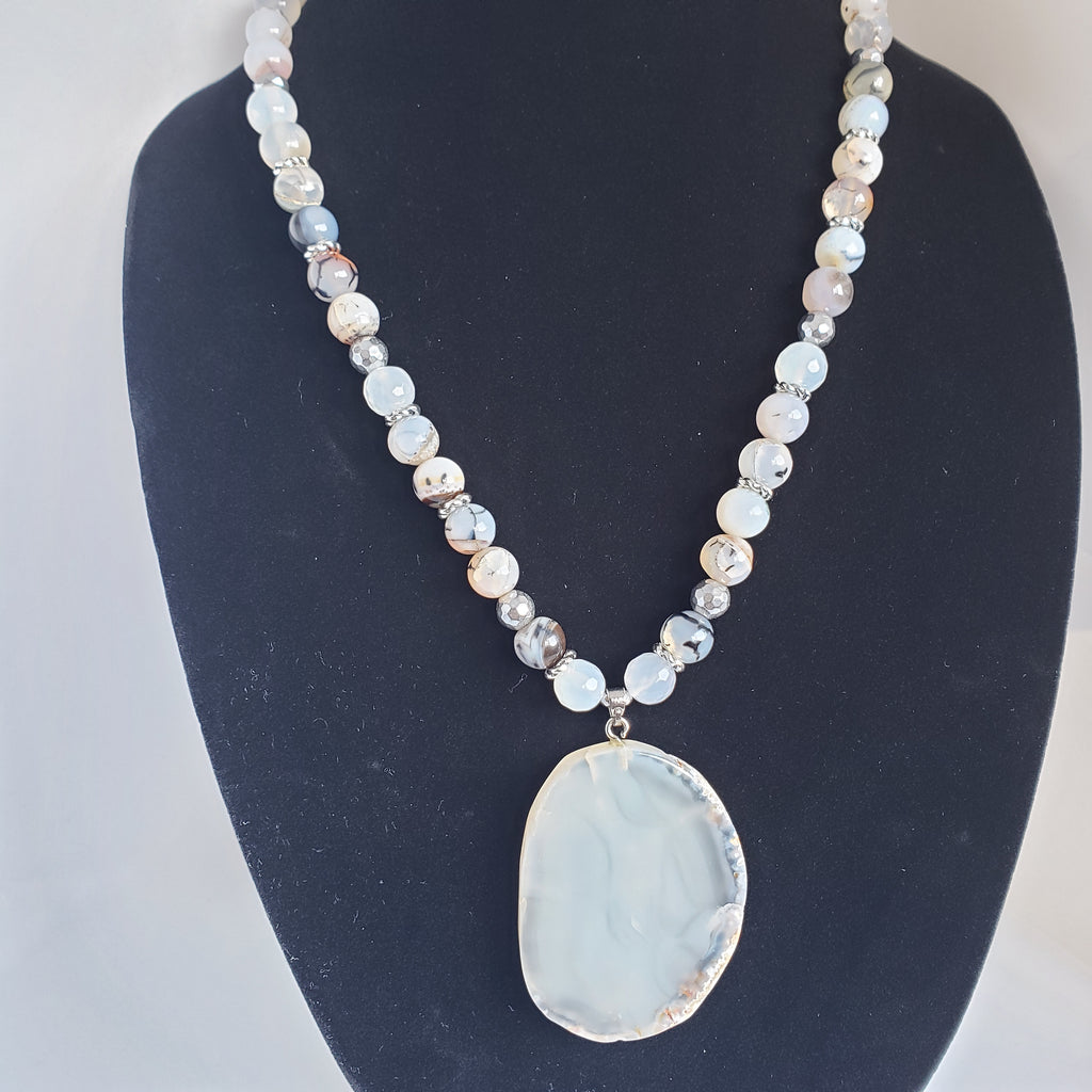 Natural Agate Pendant