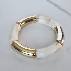 Acrylic tube bracelets