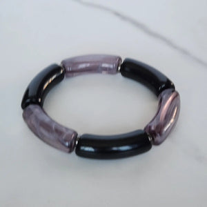 Acrylic tube bracelets